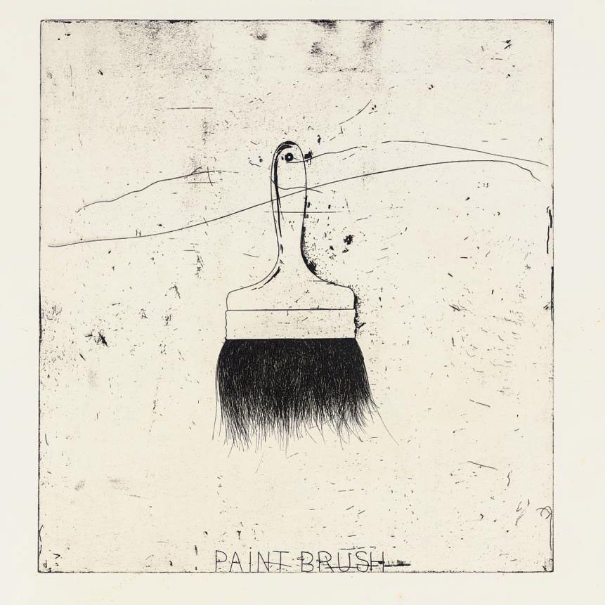 Jim Dine — Кисть для рисования (колледж Уильямса, 132)