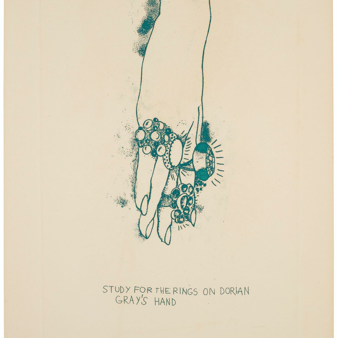 Jim Dine — Оскар Уайльд, "Портрет Дориана Грея", Petersburg Press, Ltd., Лондон, 1968, изображение 5