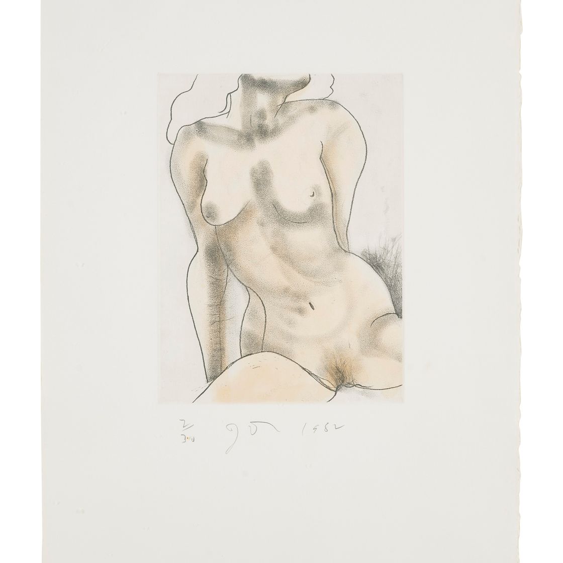Jim Dine — Восемь маленьких обнаженных фигур, изображение 4