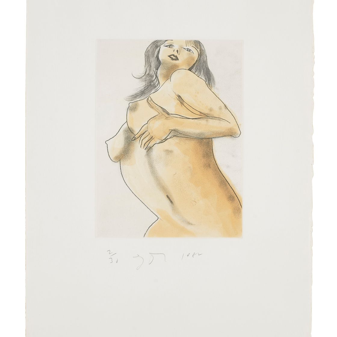 Jim Dine — Восемь маленьких обнаженных фигур, изображение 5