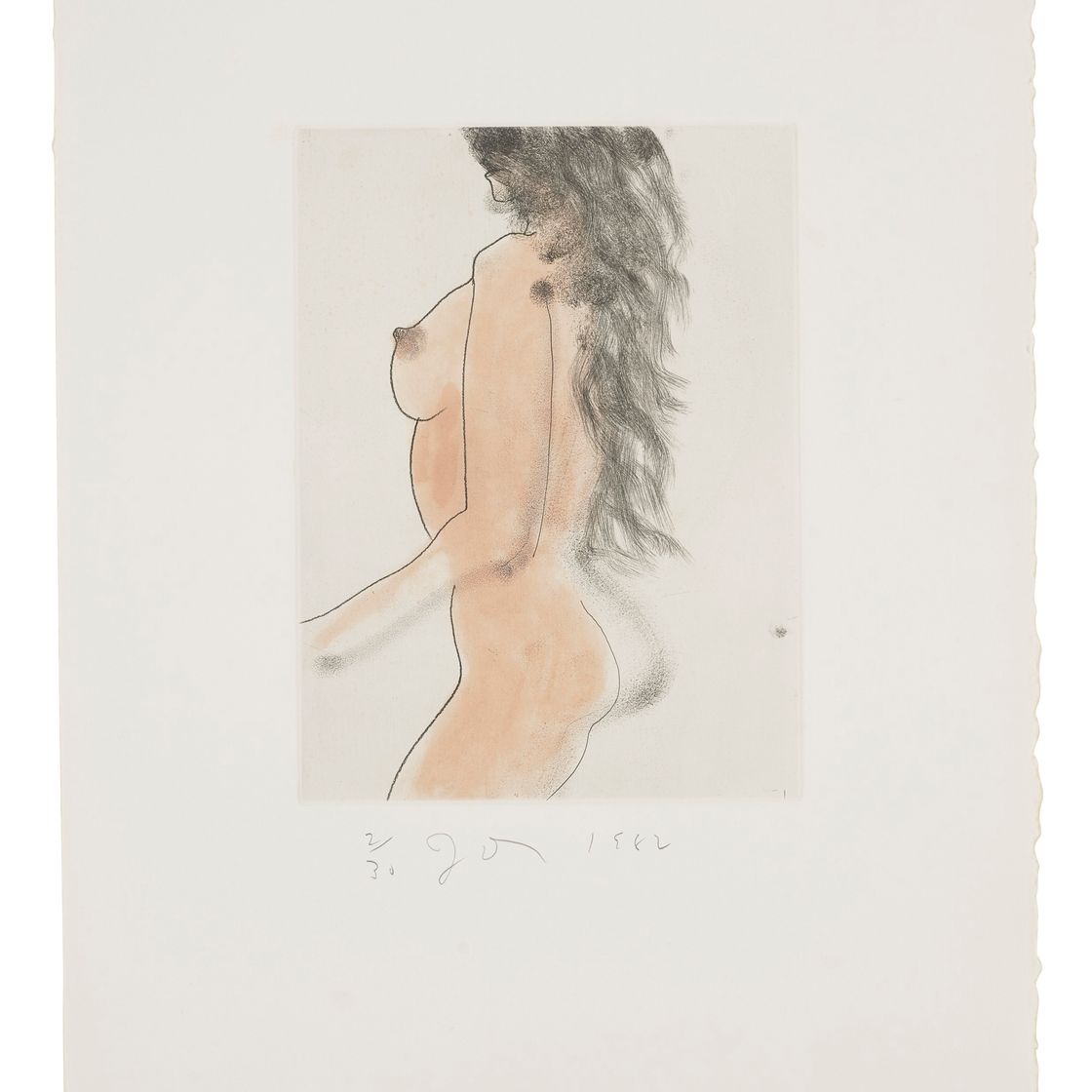 Jim Dine — Восемь маленьких обнаженных фигур, изображение 7