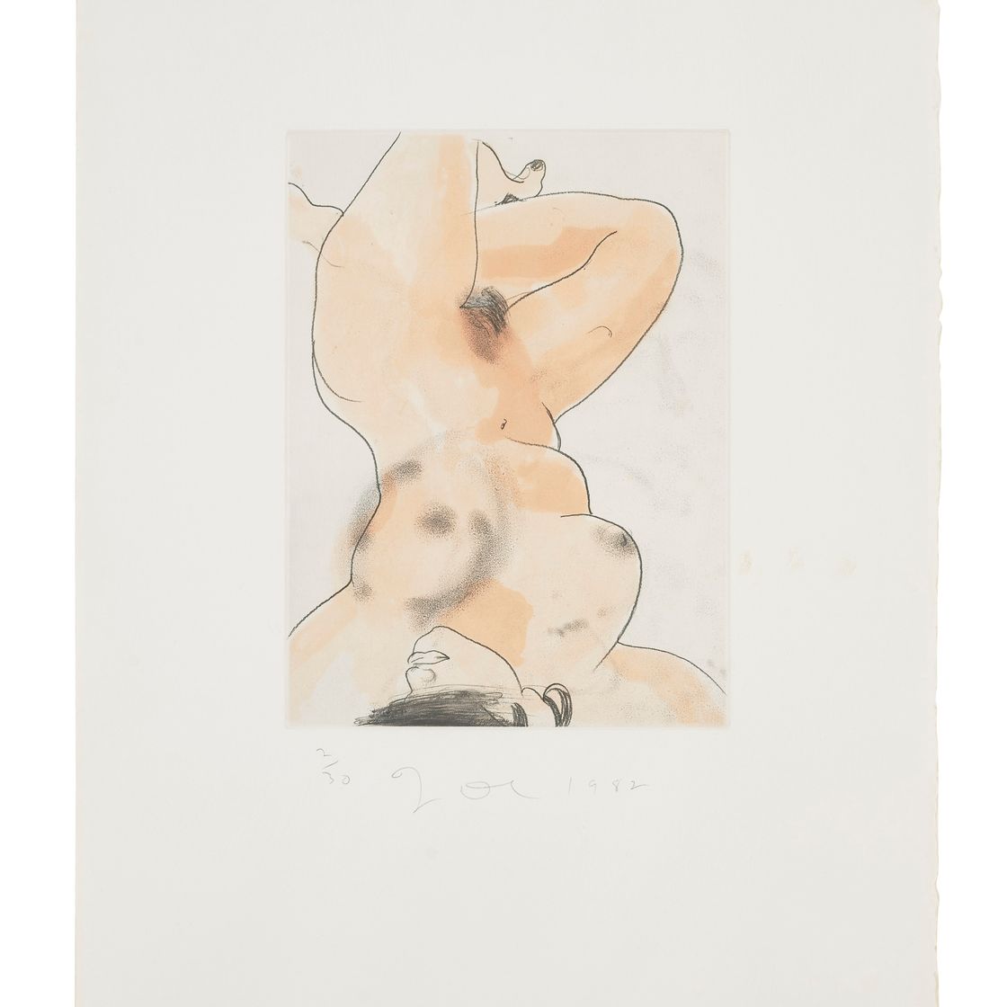 Jim Dine — Восемь маленьких обнаженных фигур, изображение 9