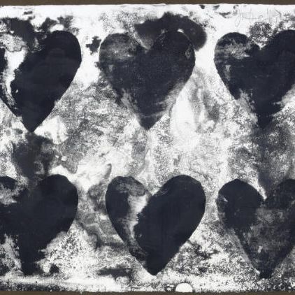 Jim Dine — Голландские сердца: Одна тарелка (Williams College 2)
