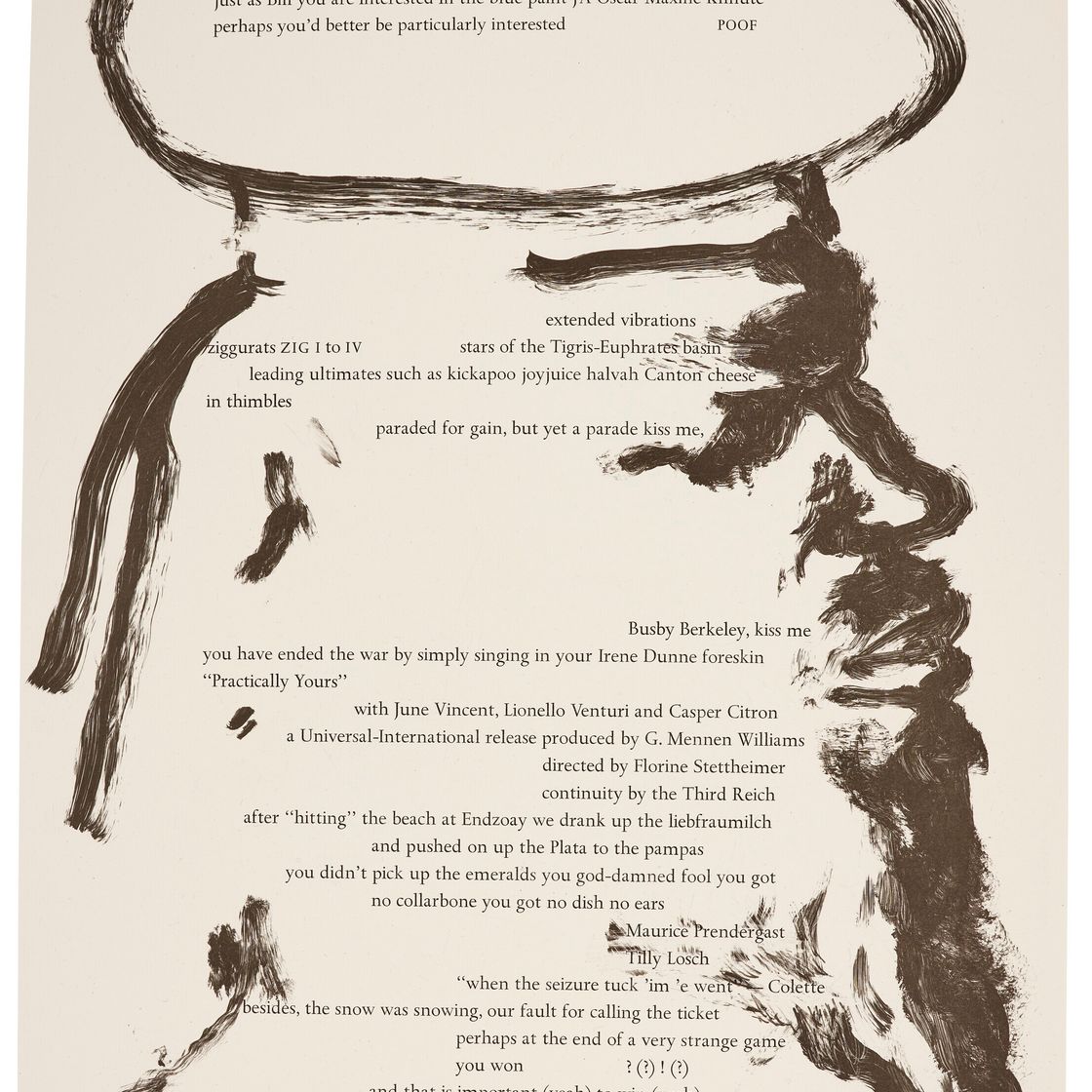 Jim Dine — Фрэнк О'Хара, Biotherm (для Билла Берксона), изображение 6