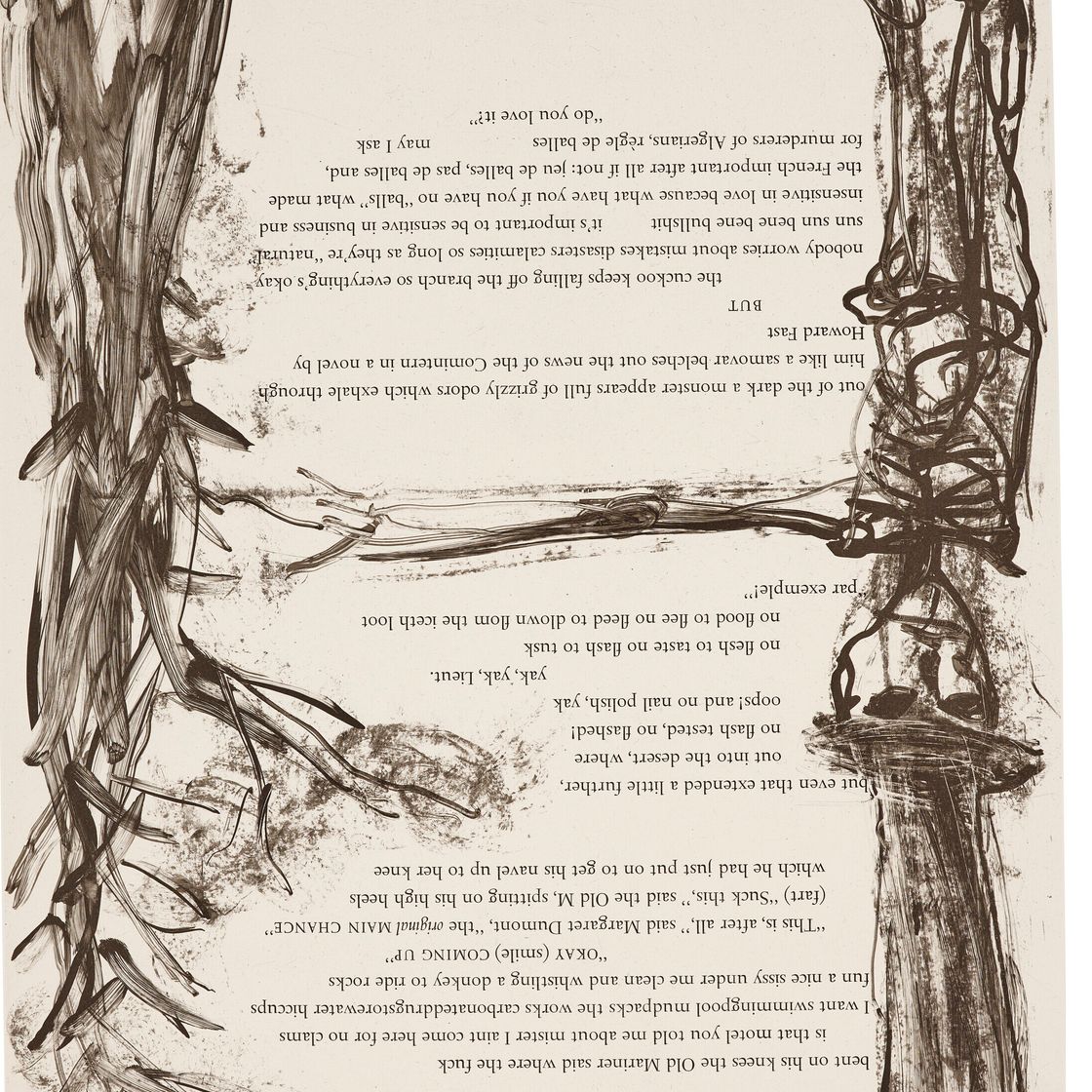 Jim Dine — Фрэнк О'Хара, Biotherm (для Билла Берксона), изображение 8