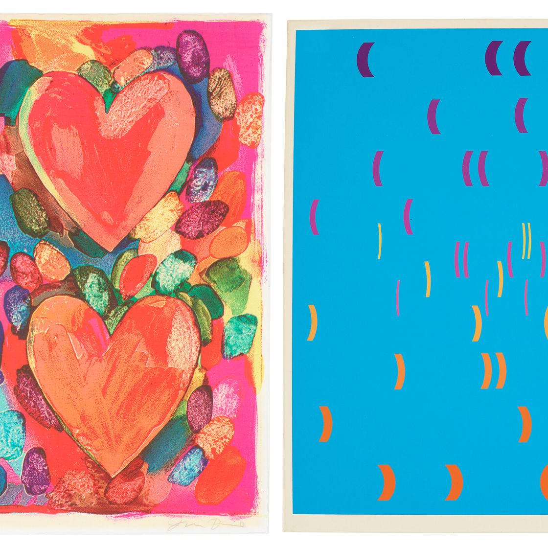 Jim Dine — Запись с Рори Макьюэном: два отпечатка