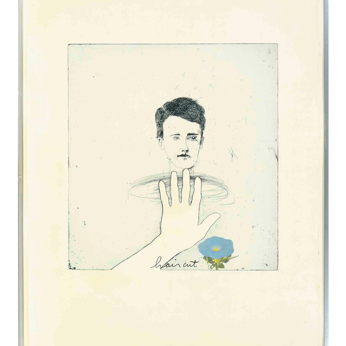 Jim Dine — Синяя стрижка (Kerns 151)