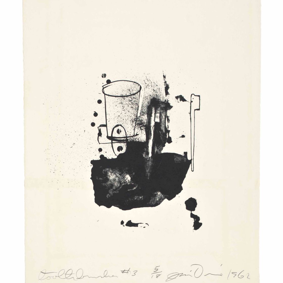 Jim Dine — Зубные щетки №1