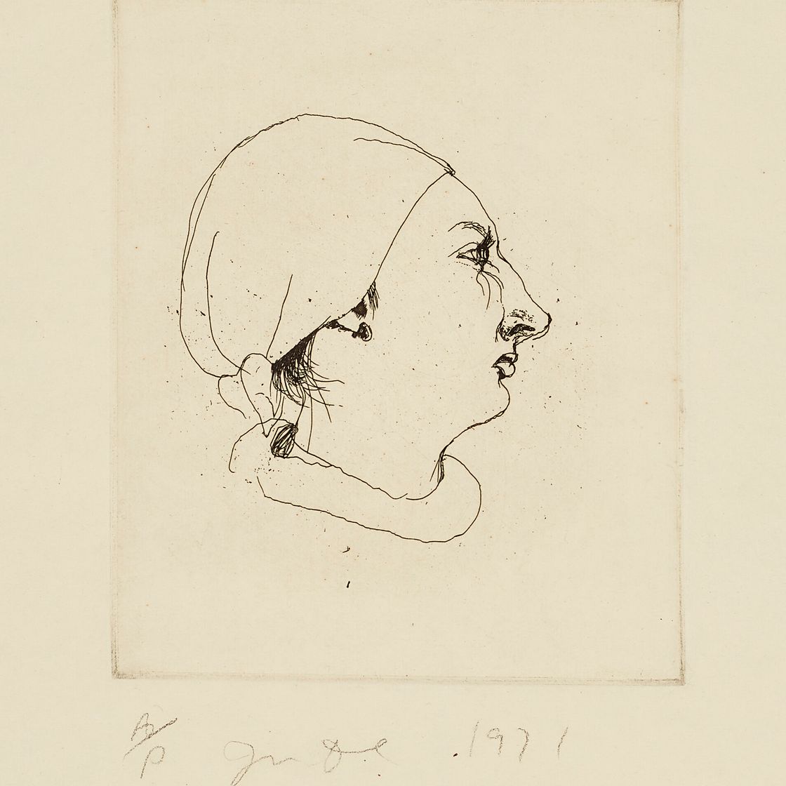 Jim Dine — Портрет