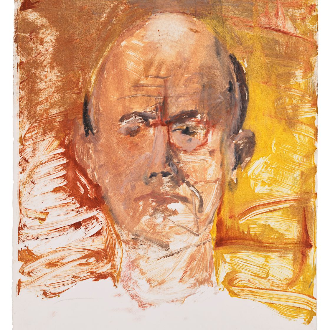 Jim Dine — Автопортрет в Кембридже (#2)