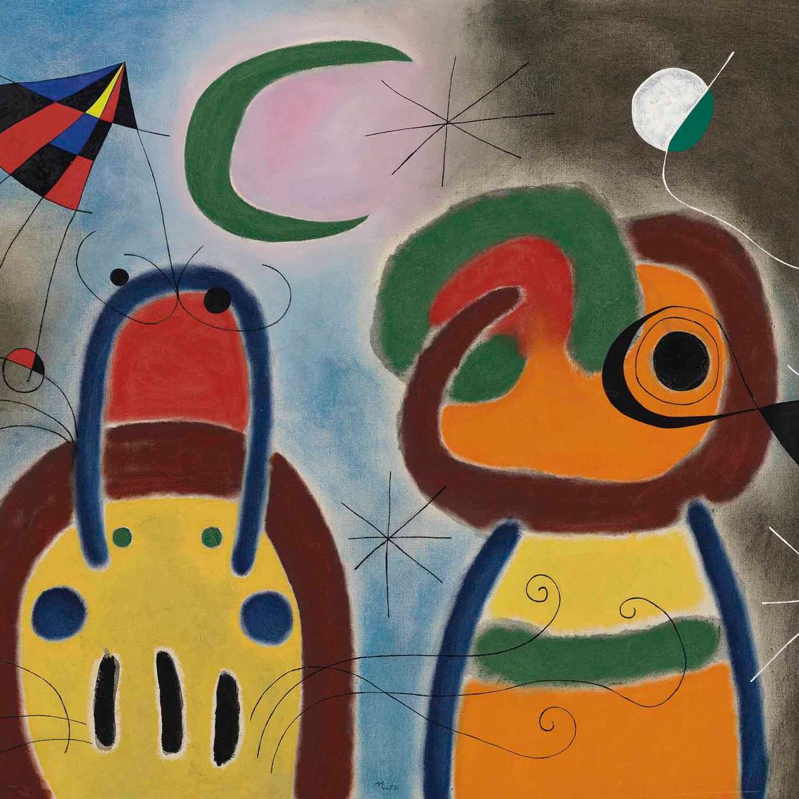 Joan Miró — Наряд в оперении полевки из аргентинского дерева
