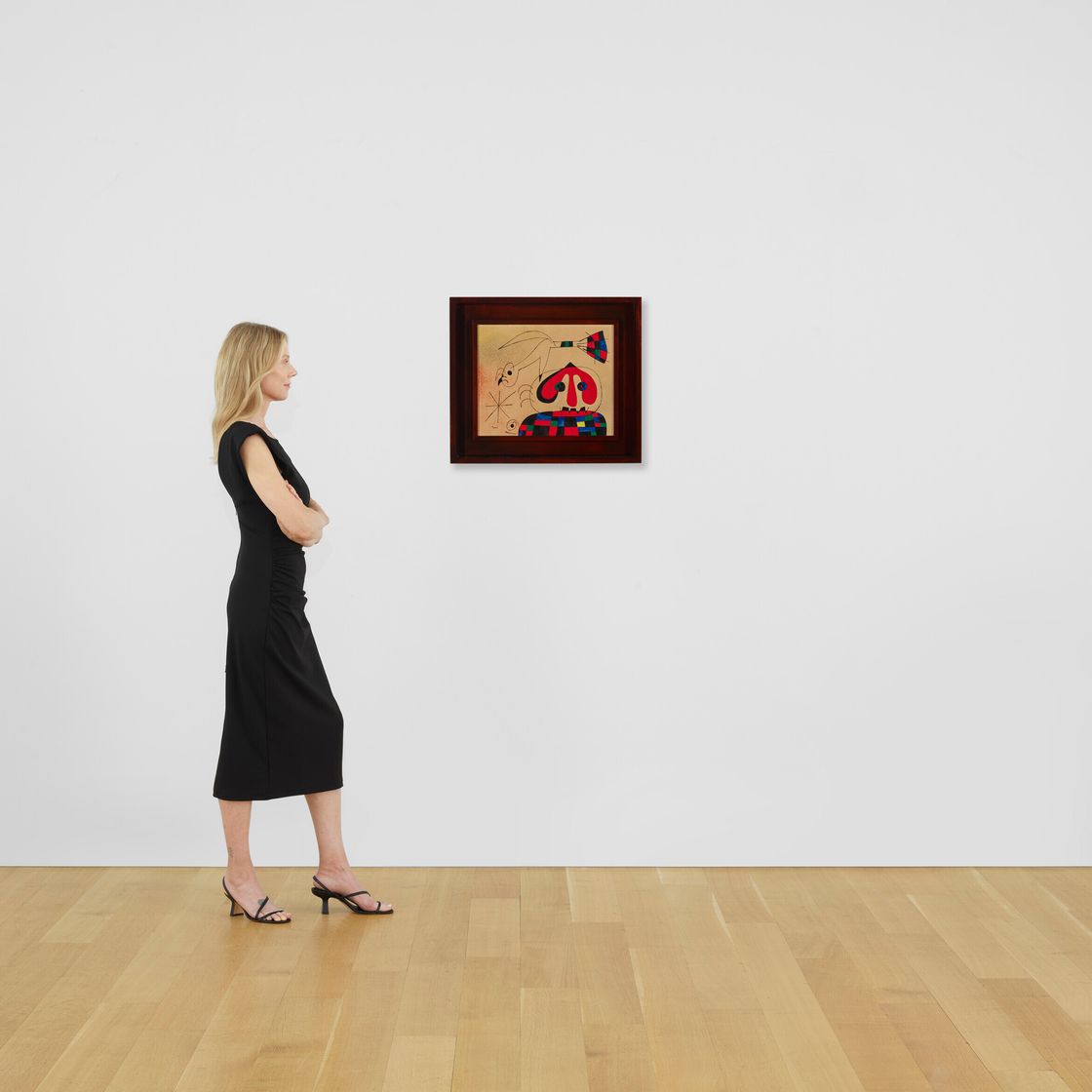 Joan Miró — Взгляд, устремленный на горизонт, разделяющий криков Орла (Пристальный взгляд, устремленный на горизонт, Раздираемый криками Орла), изображение 4
