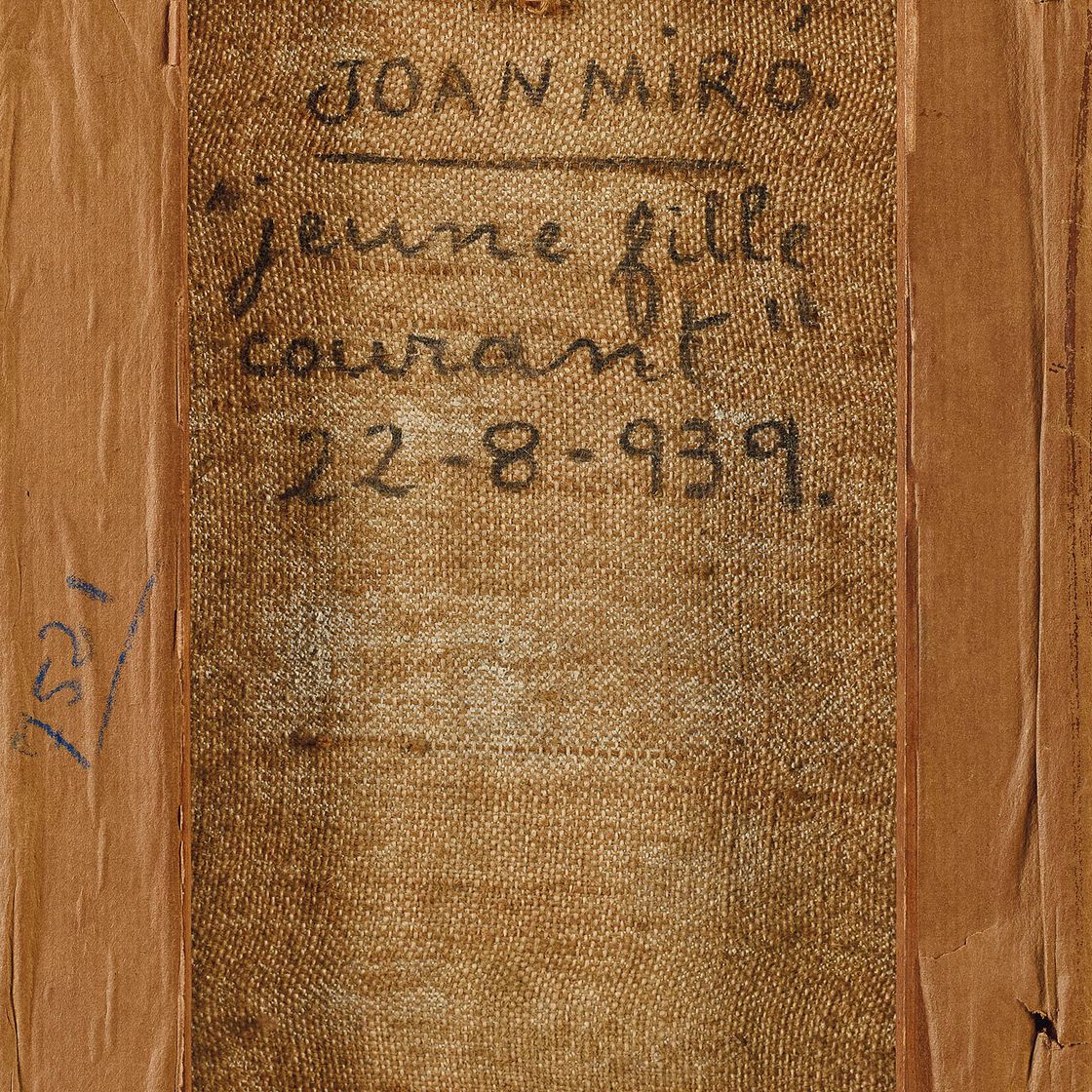 Joan Miró — Молодая девушка курант, изображение 2