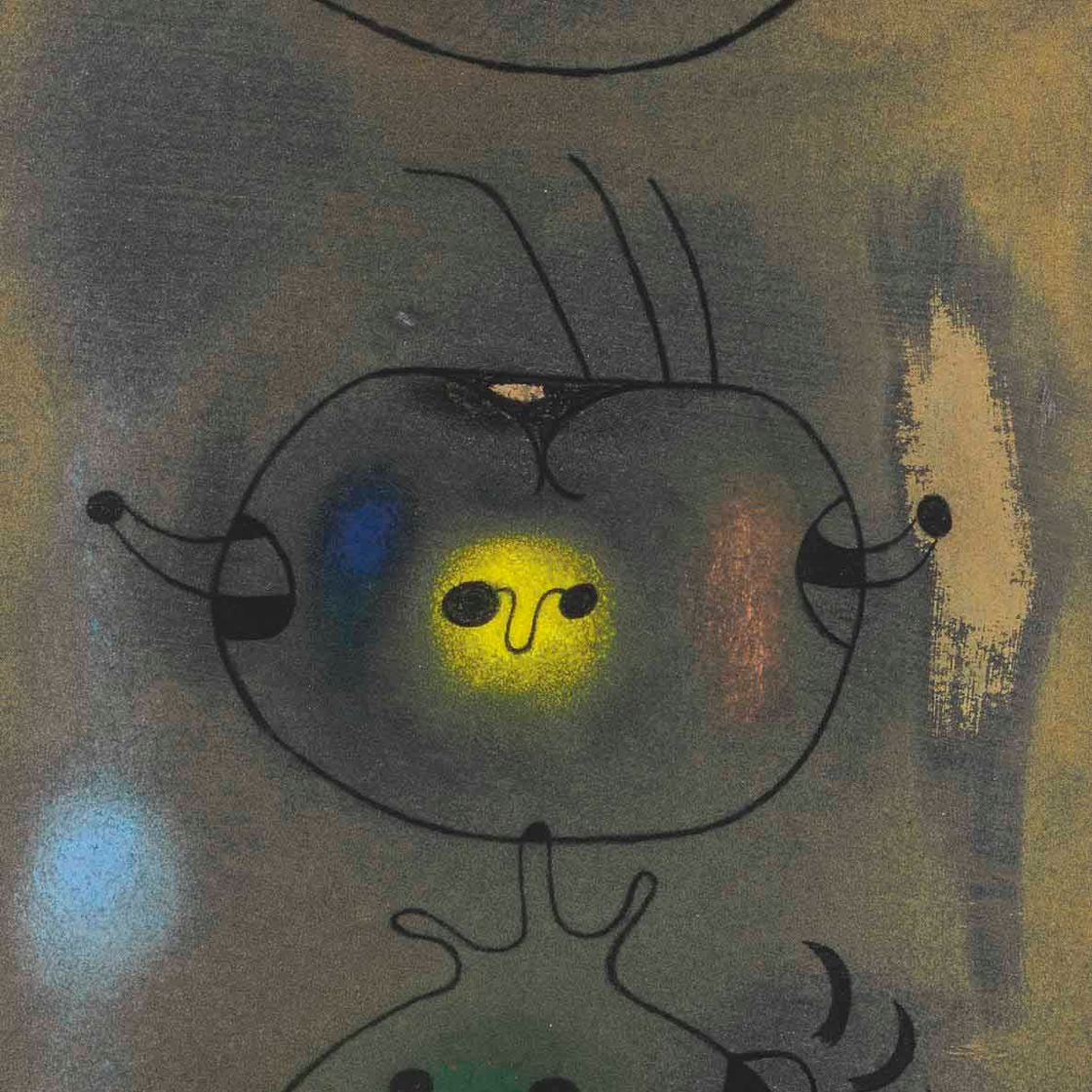 Joan Miró — Женская красота в стиле этуаль
