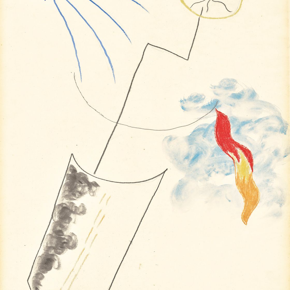 Joan Miró — Без названия (Испанская танцовщица), изображение 1