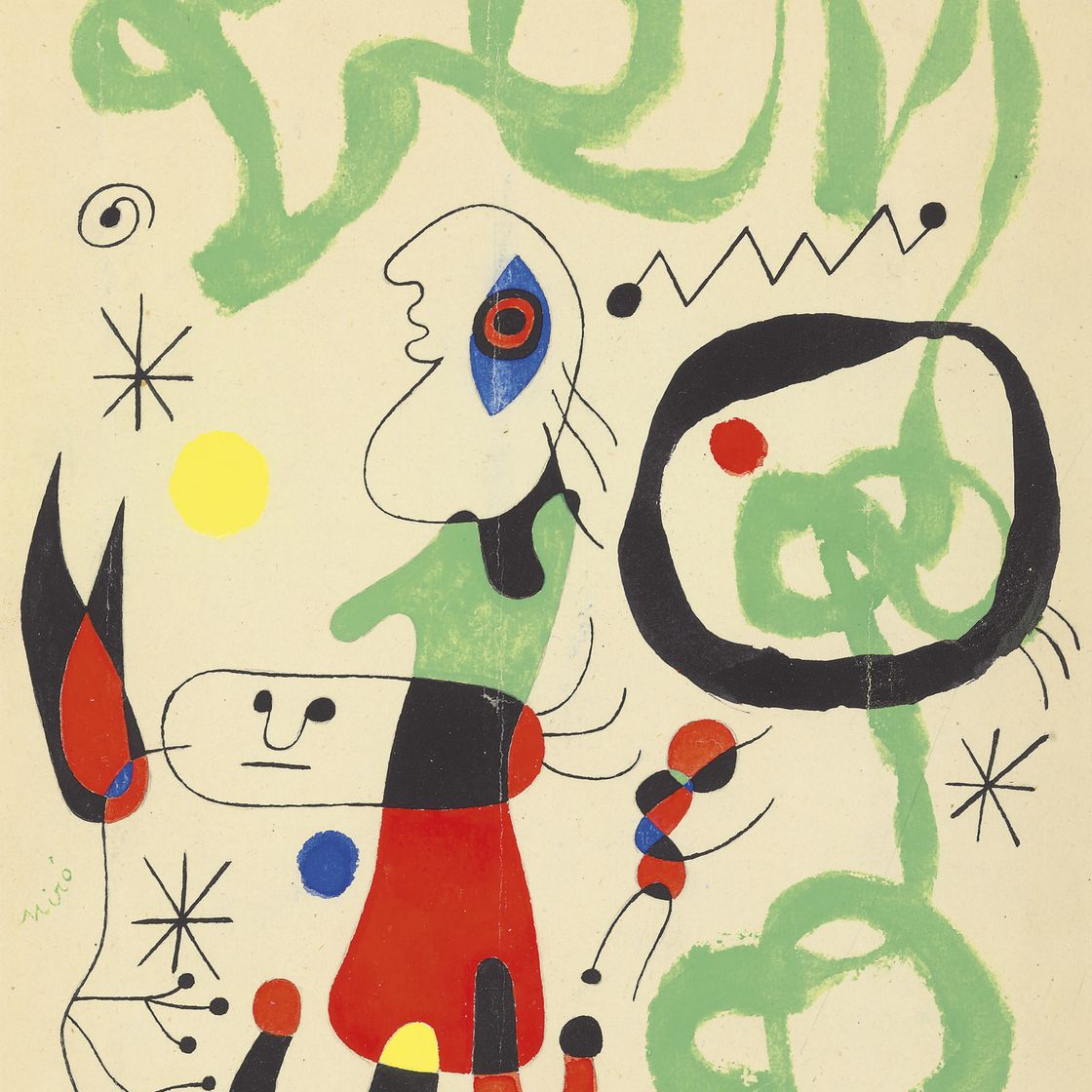 Joan Miró — Дань уважения Амитье