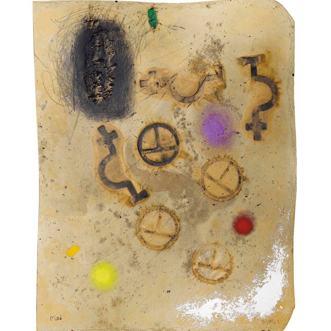 Joan Miró — Картина (дизайн обложки альбома 19)