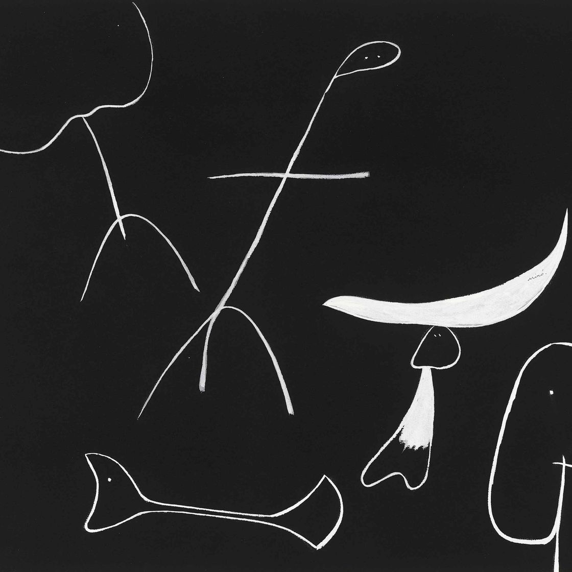 Joan Miró — Без названия (Персонажи и анимация)