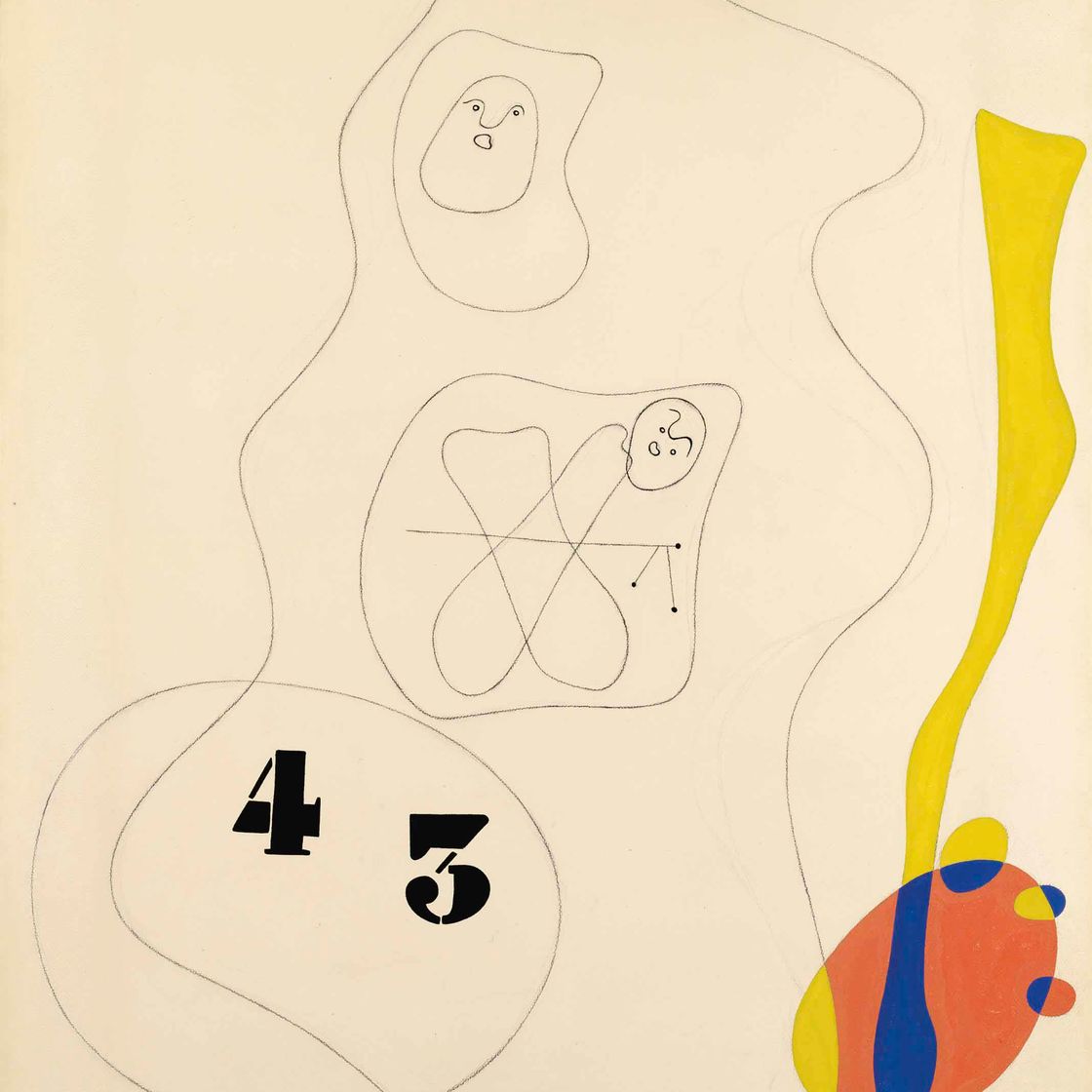 Joan Miró — Гуашь-Десерт