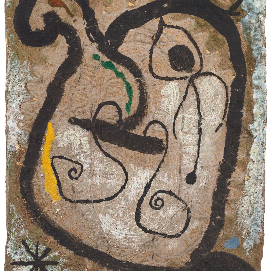 Joan Miró — Бляшка. Наедине, изображение 1