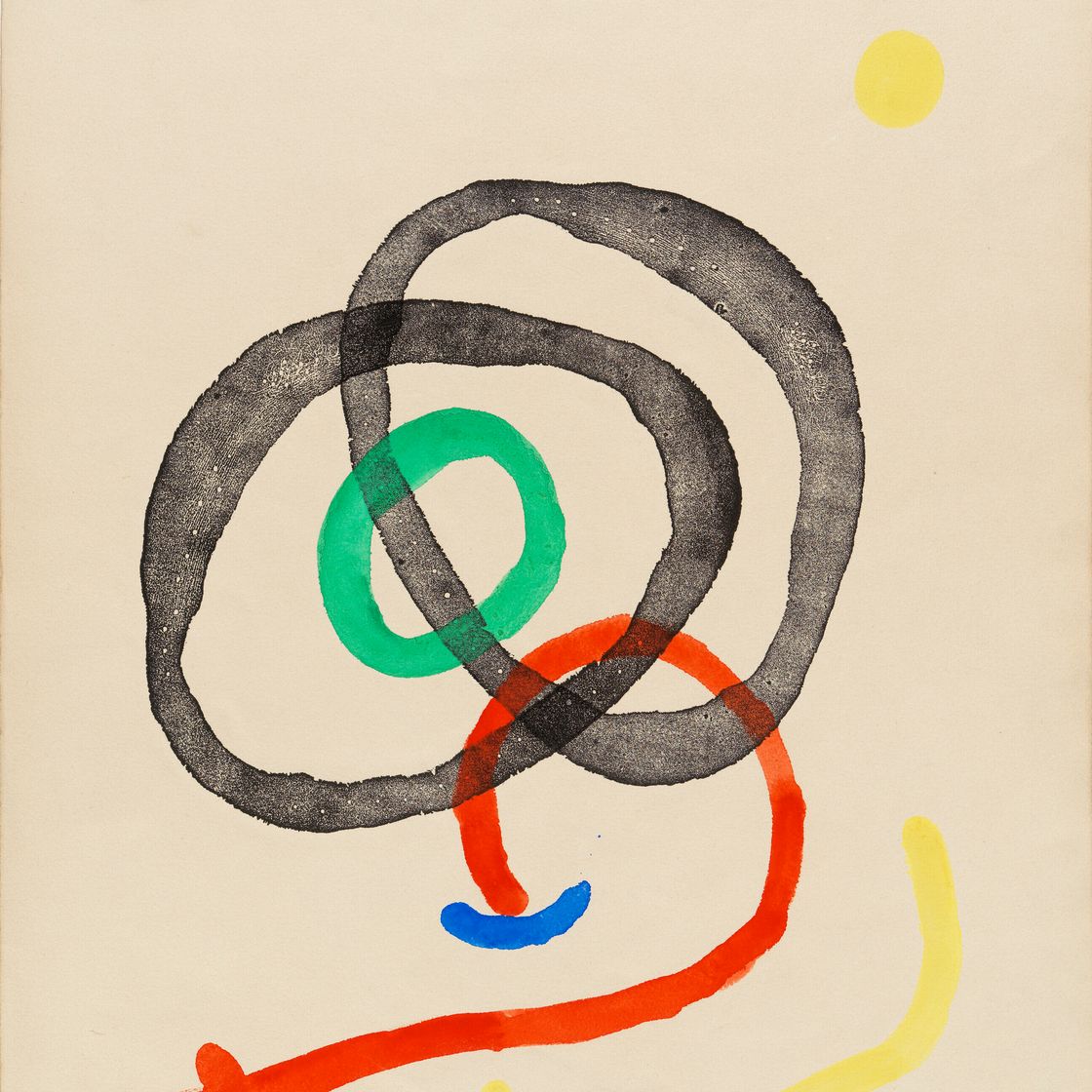 Joan Miró — Без названия. Первое возвращение к альбому ‘Женщины’, изображение 1