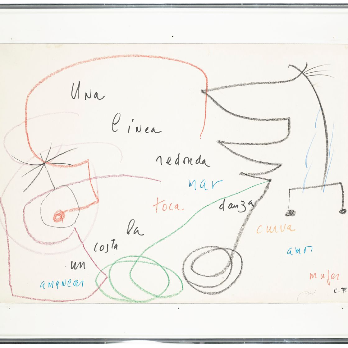 Joan Miró — Иллюстрация к поэме, изображение 4