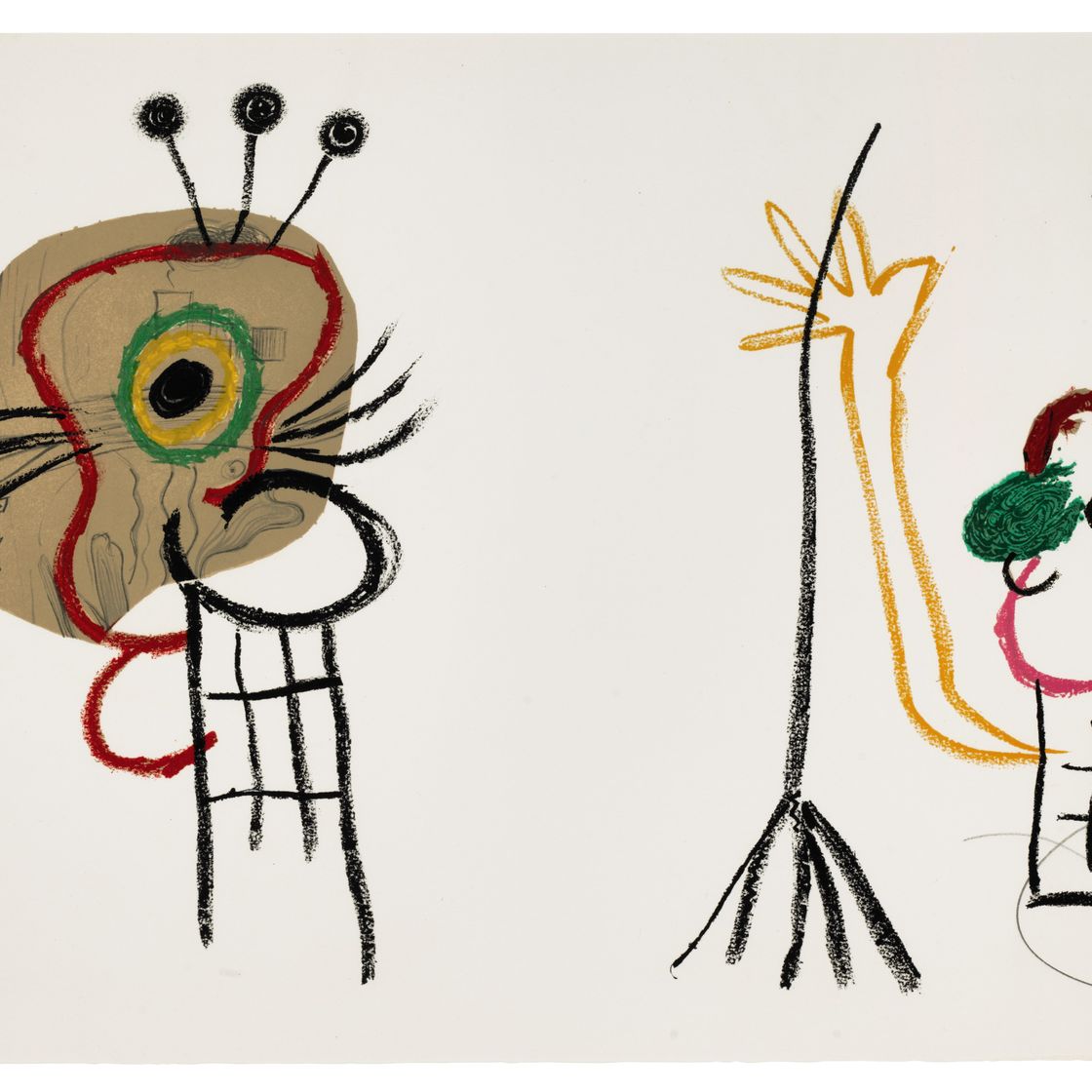 Joan Miró — Любовь к Юбю , Териада, Париж, 1975, изображение 3