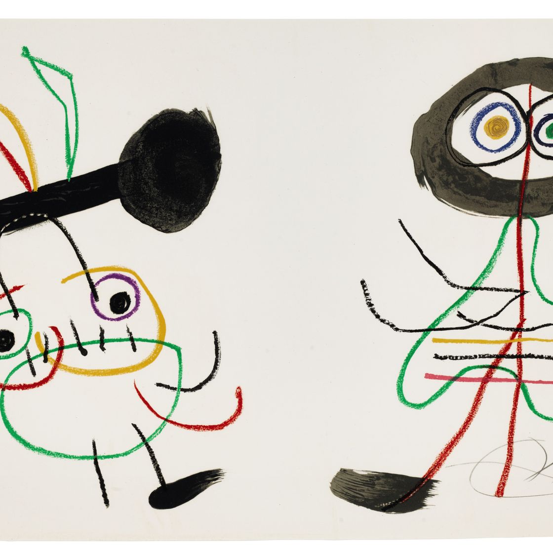 Joan Miró — Любовь к Юбю , Териада, Париж, 1975, изображение 4