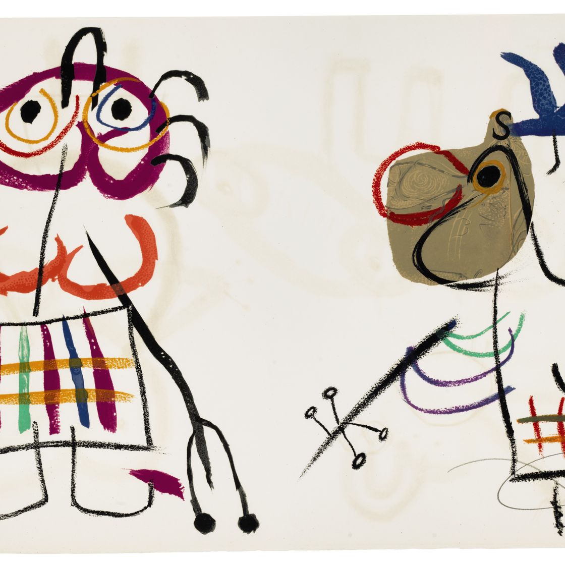 Joan Miró — Любовь к Юбю , Териада, Париж, 1975, изображение 6
