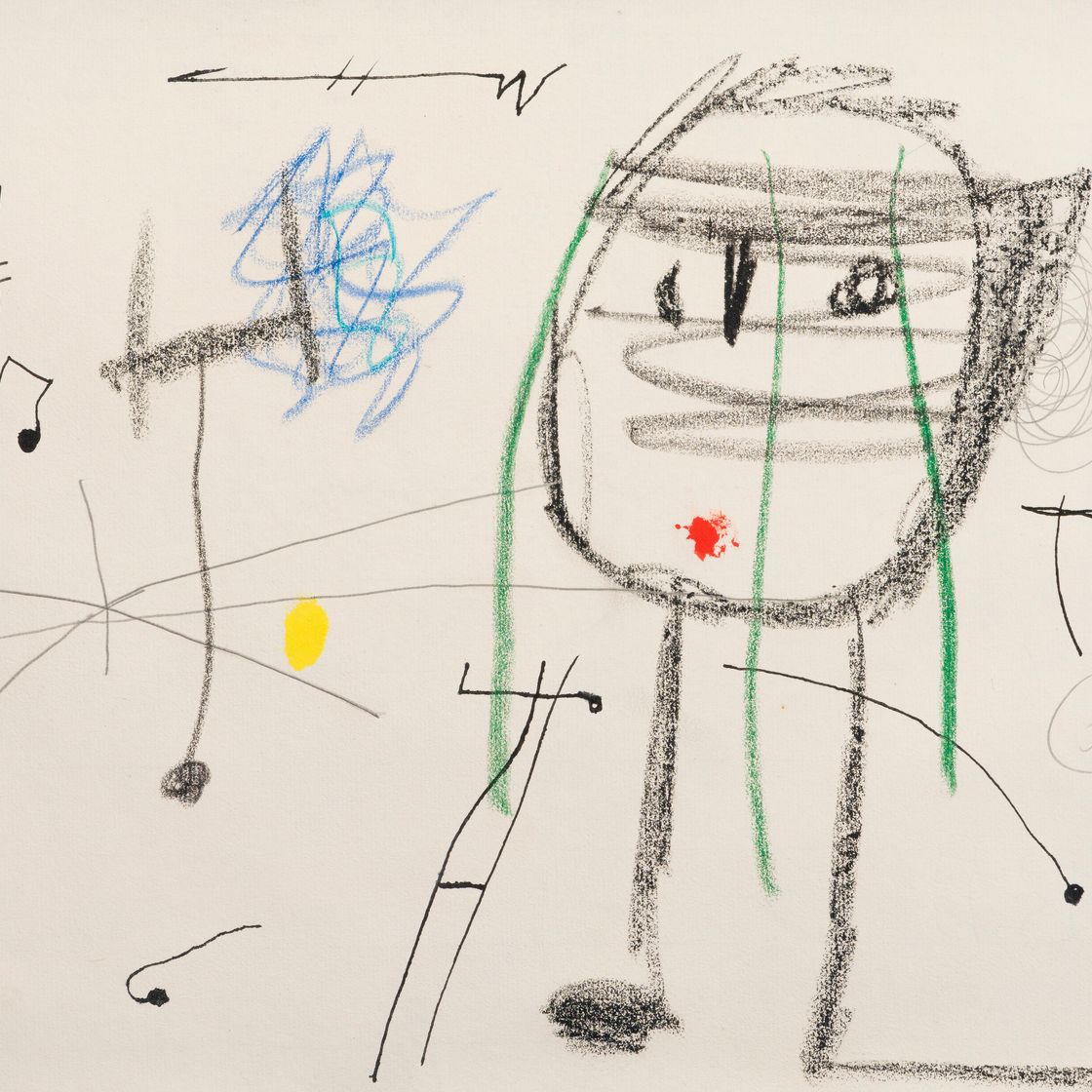 Joan Miró — Персонажи, изюм, этуаль, изображение 1