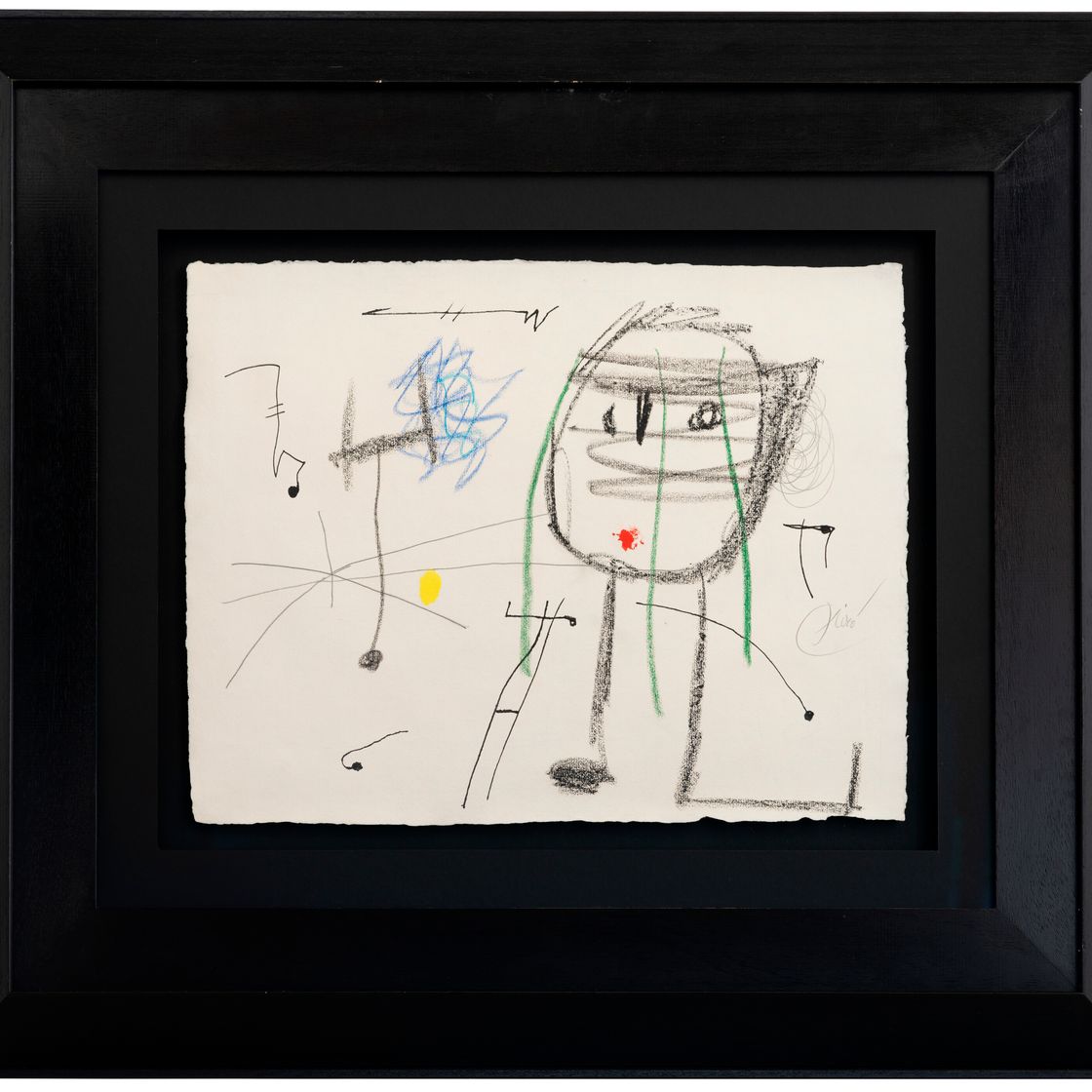 Joan Miró — Персонажи, изюм, этуаль, изображение 2