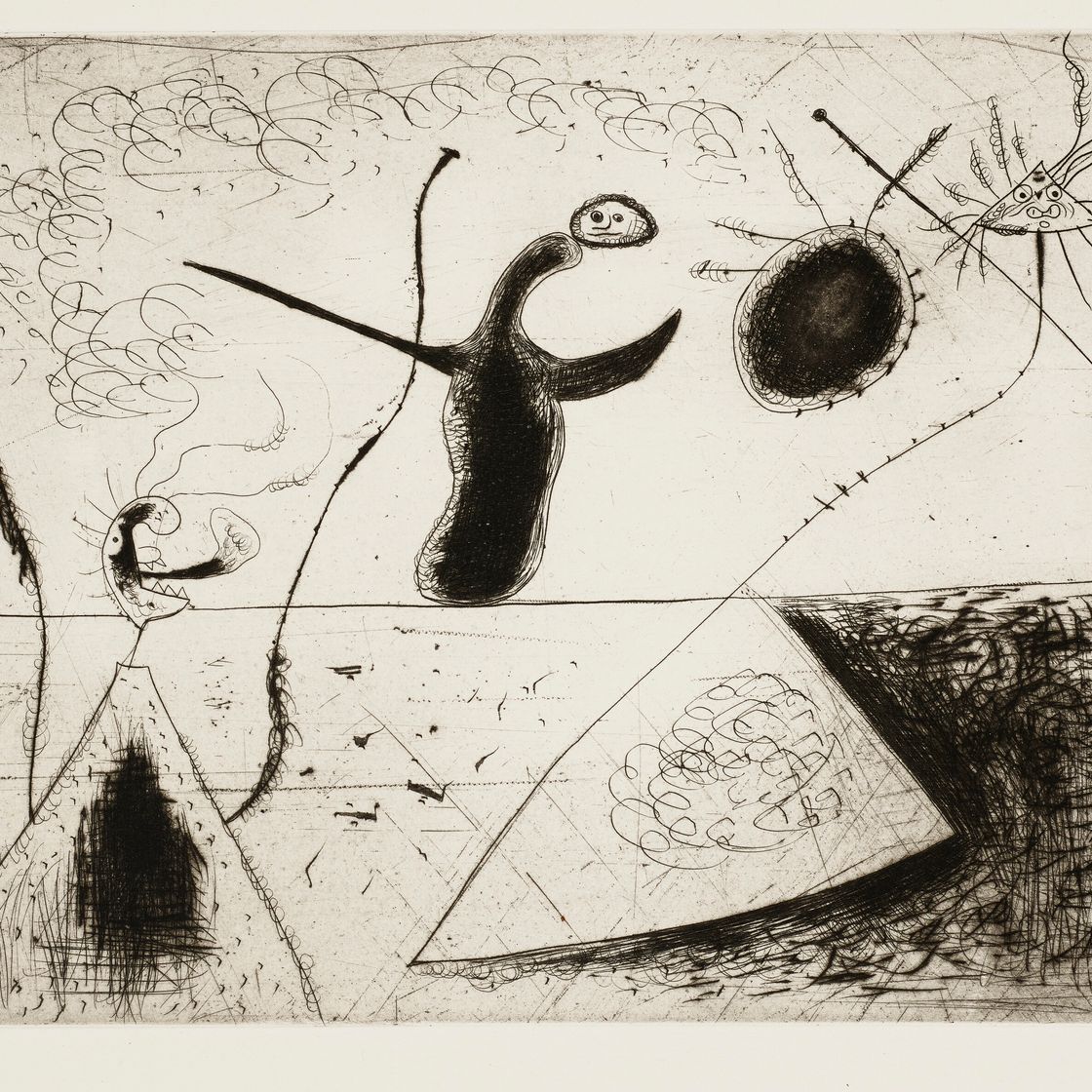 Joan Miró — Линия горизонта, изображение 1