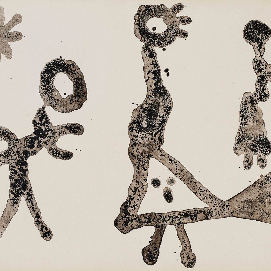 Joan Miró — Трое персонажей, изображение 1