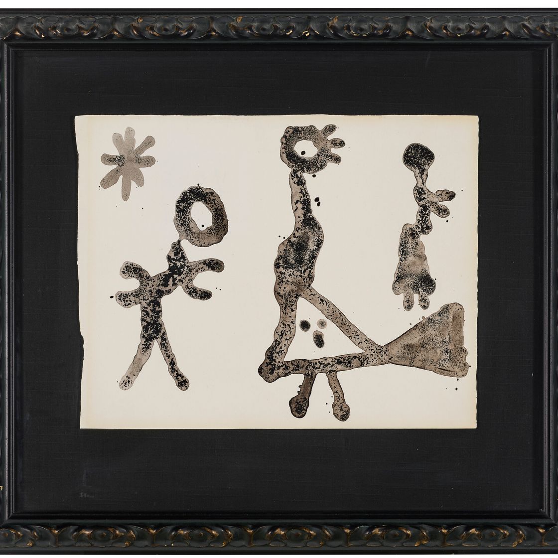 Joan Miró — Трое персонажей, изображение 2