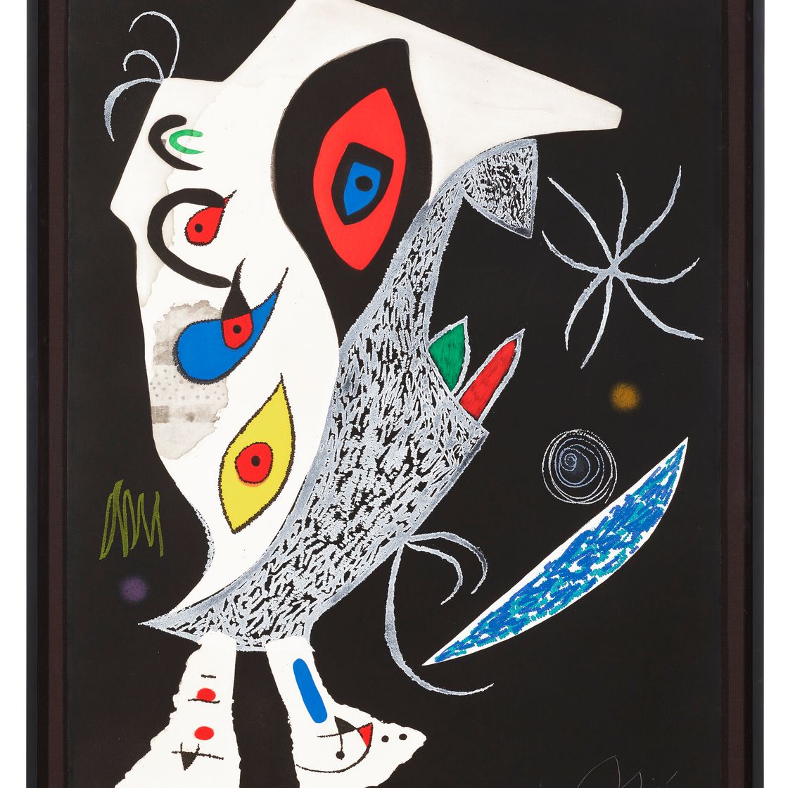 Joan Miró — Варвар в ночи (Barbare dans la nuit), изображение 2