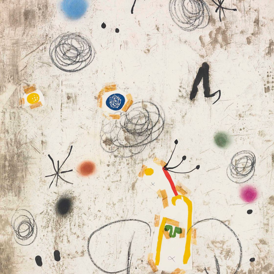 Joan Miró — Макет для "Лица и красоты III"