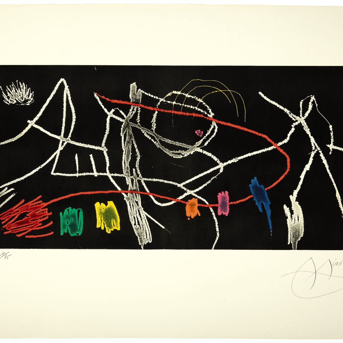 Joan Miró — Гравюры для выставки "Юн", Пьер Матисс, Нью-Йорк, 1973, изображение 5