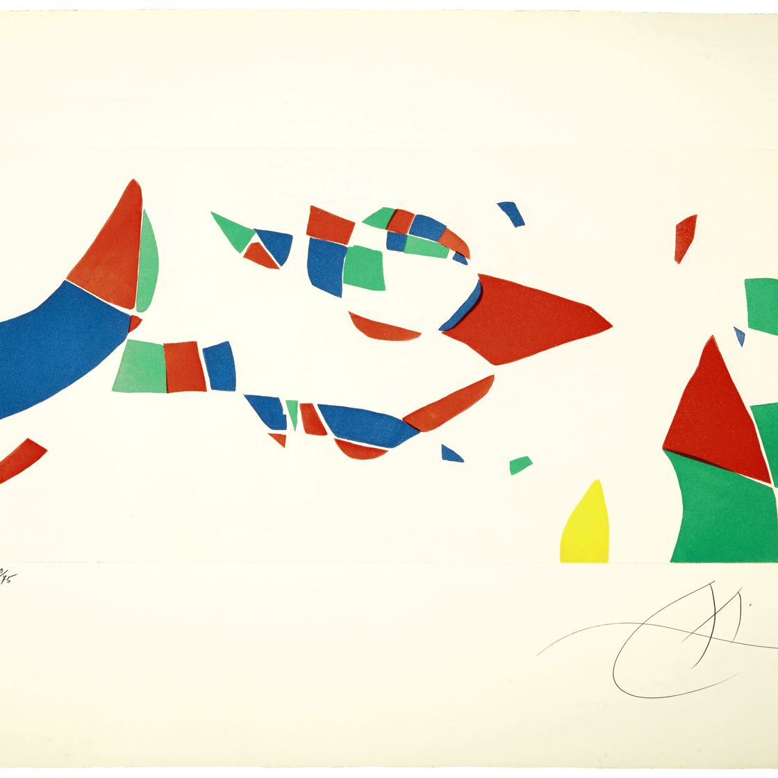 Joan Miró — Гравюры для выставки "Юн", Пьер Матисс, Нью-Йорк, 1973, изображение 6