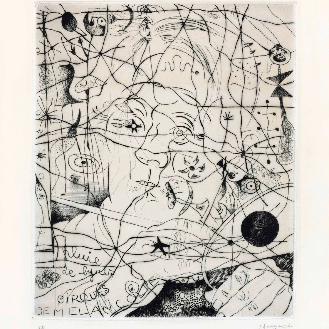 Joan Miró — Портрет де Миро