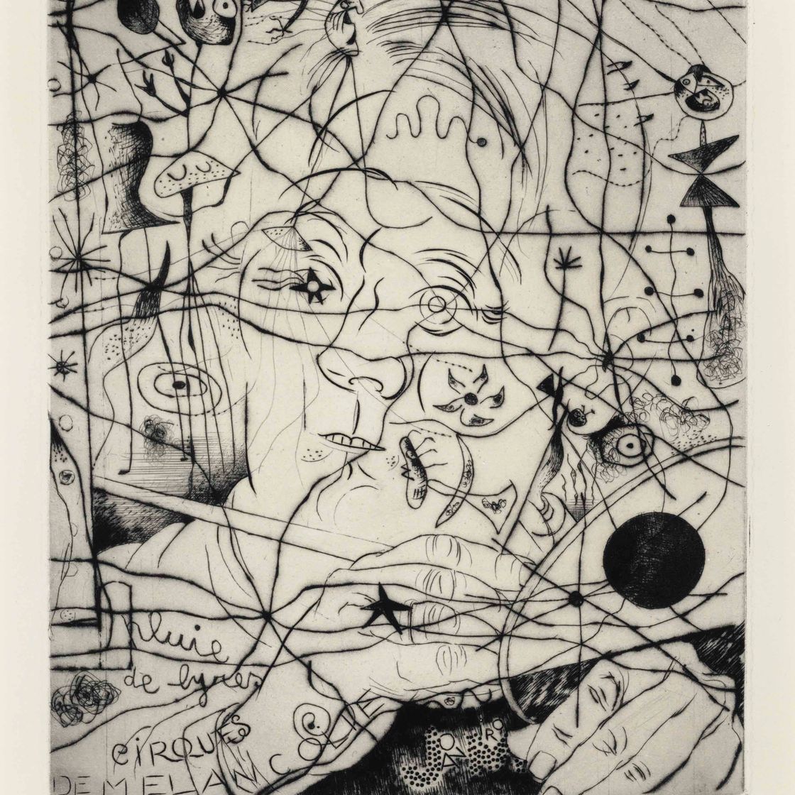 Joan Miró — Портрет де Миро