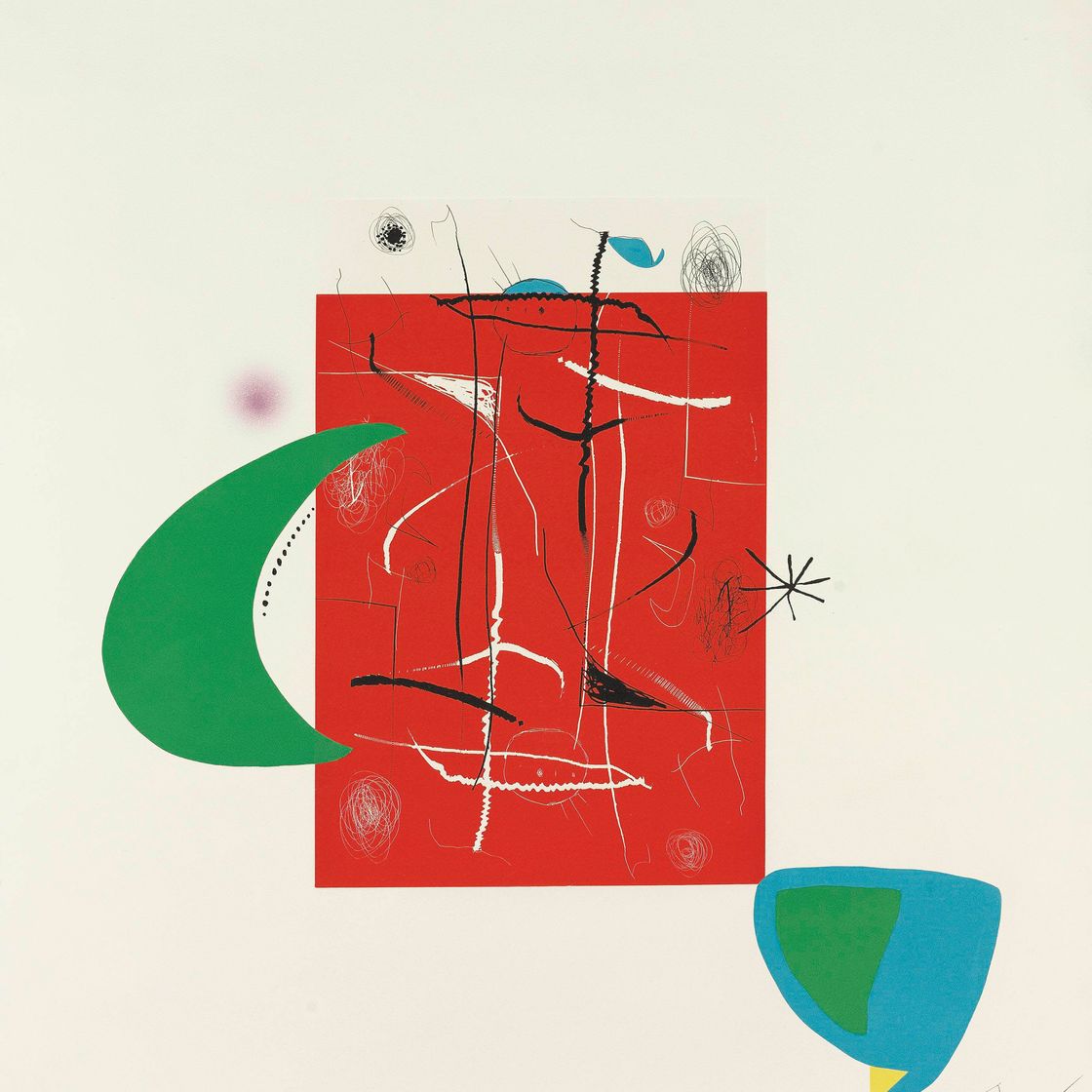 Joan Miró — Микель Коста-и-Льобера: Эль Пи де Форментор (ум. в 938-943 гг.; К. 217)