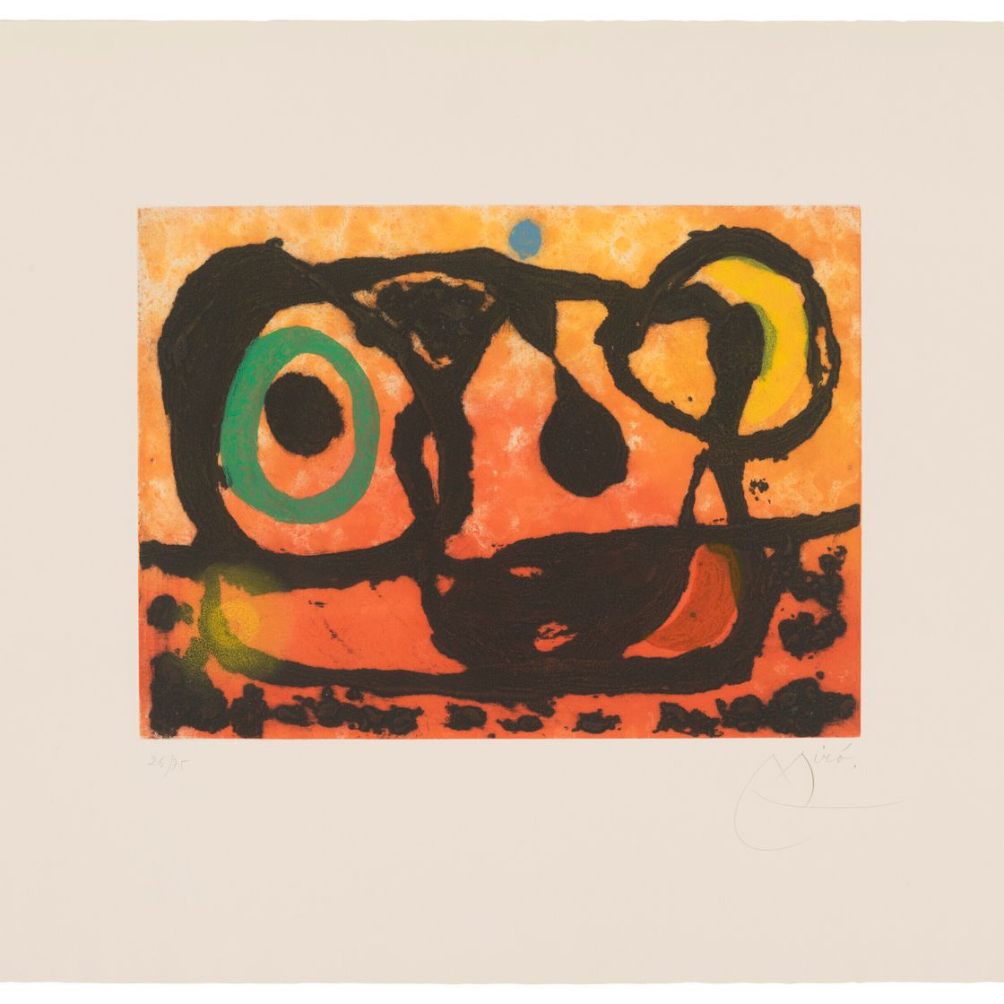 Joan Miró — Диванчик наедине с солнцем