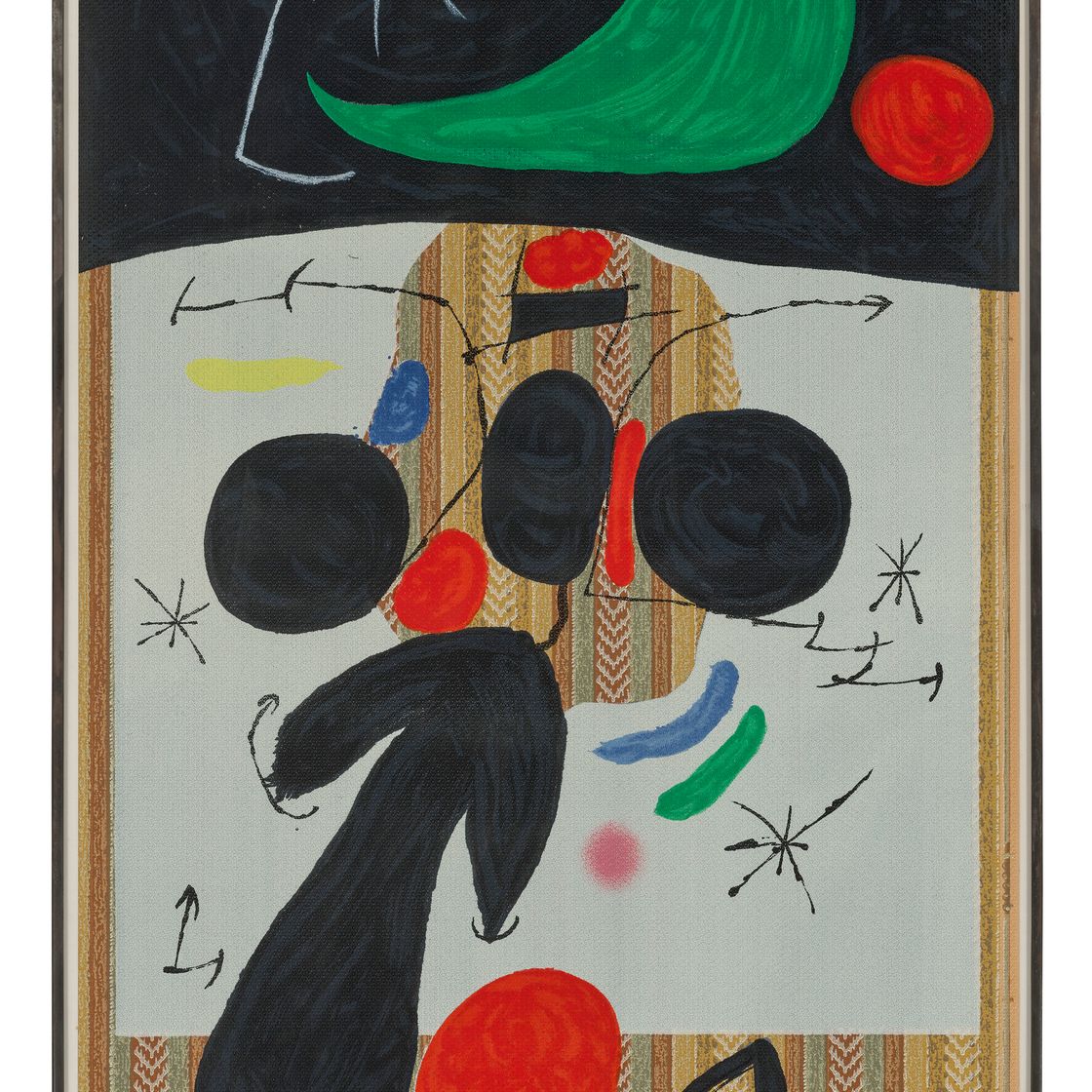 Joan Miró — Интерьер и ночь (Interior and Night), изображение 2