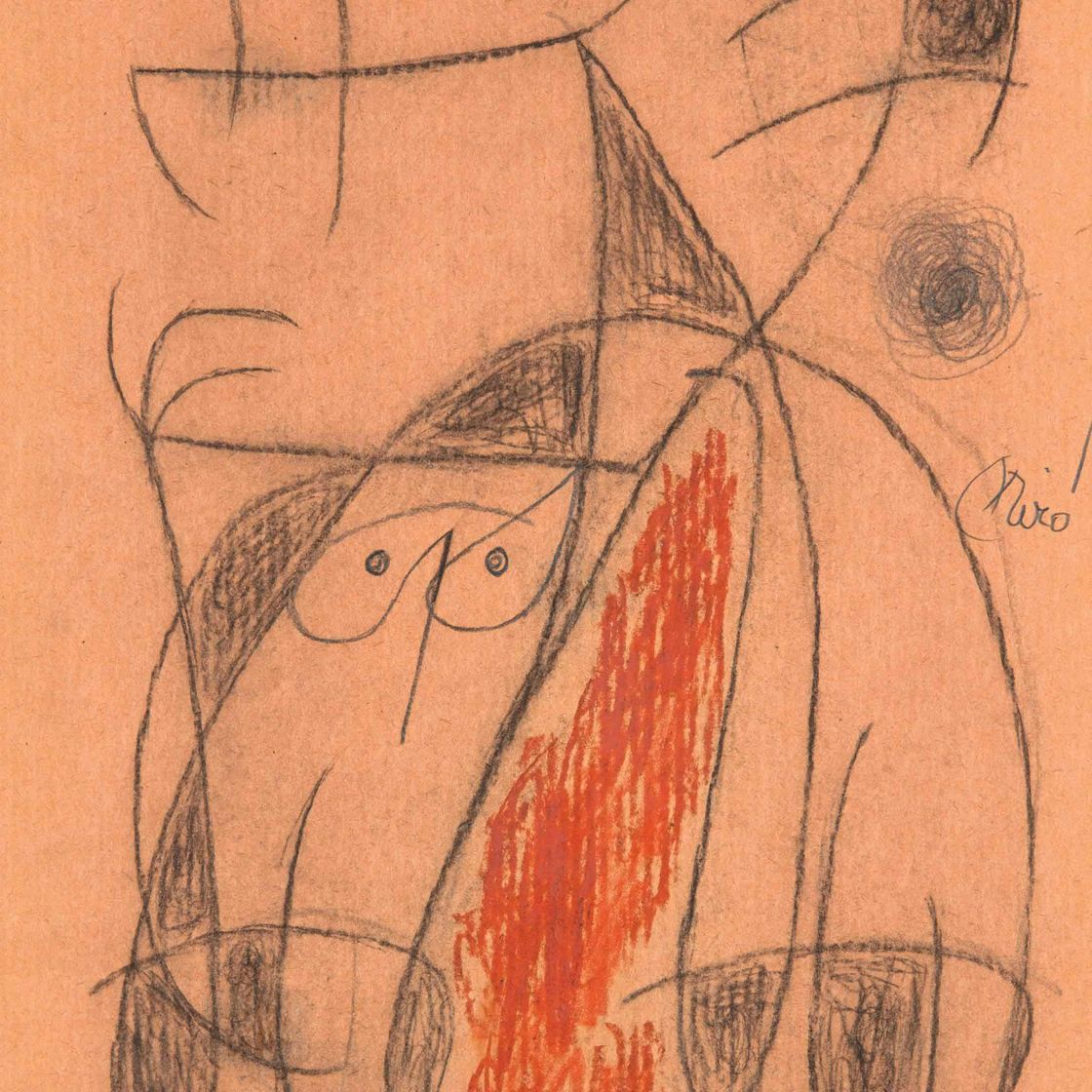 Joan Miró — Женщина, уазо