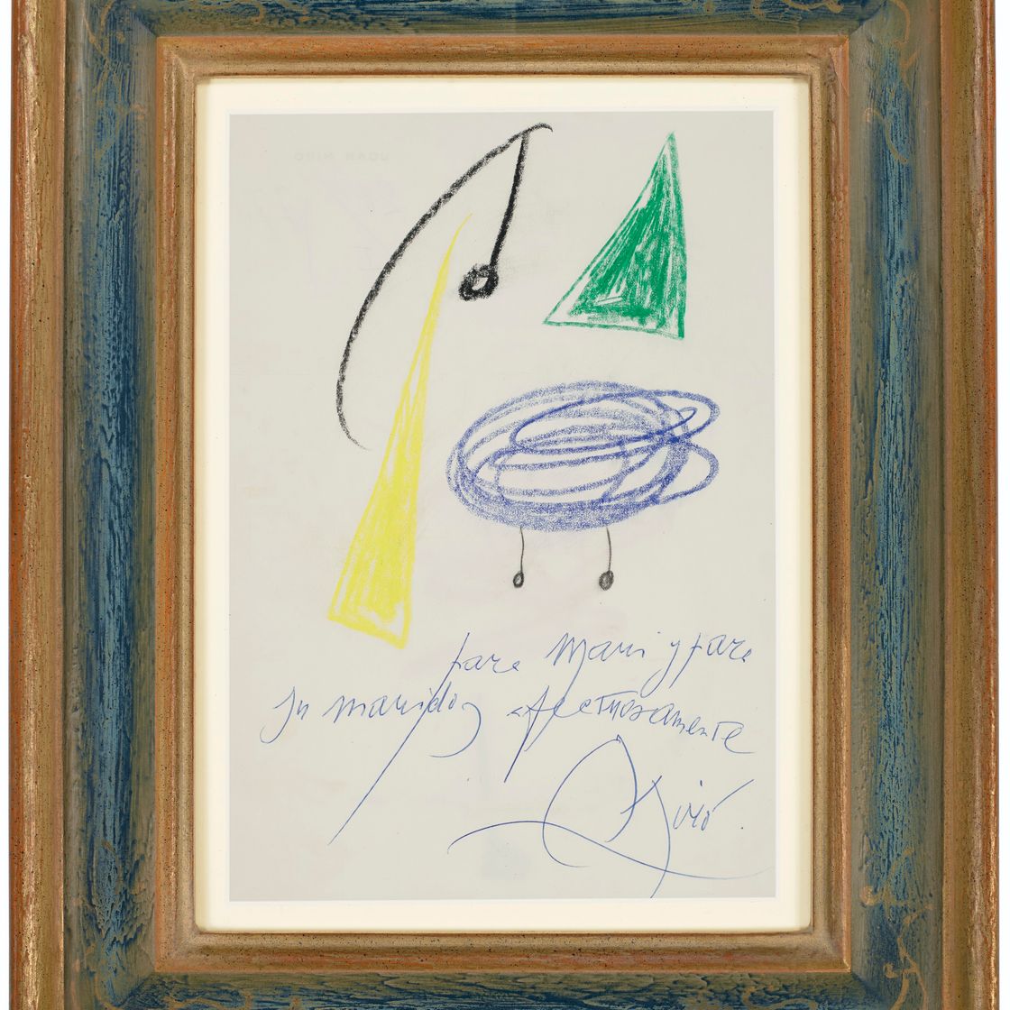 Joan Miró — Без титра ( спереди и сзади ), изображение 2