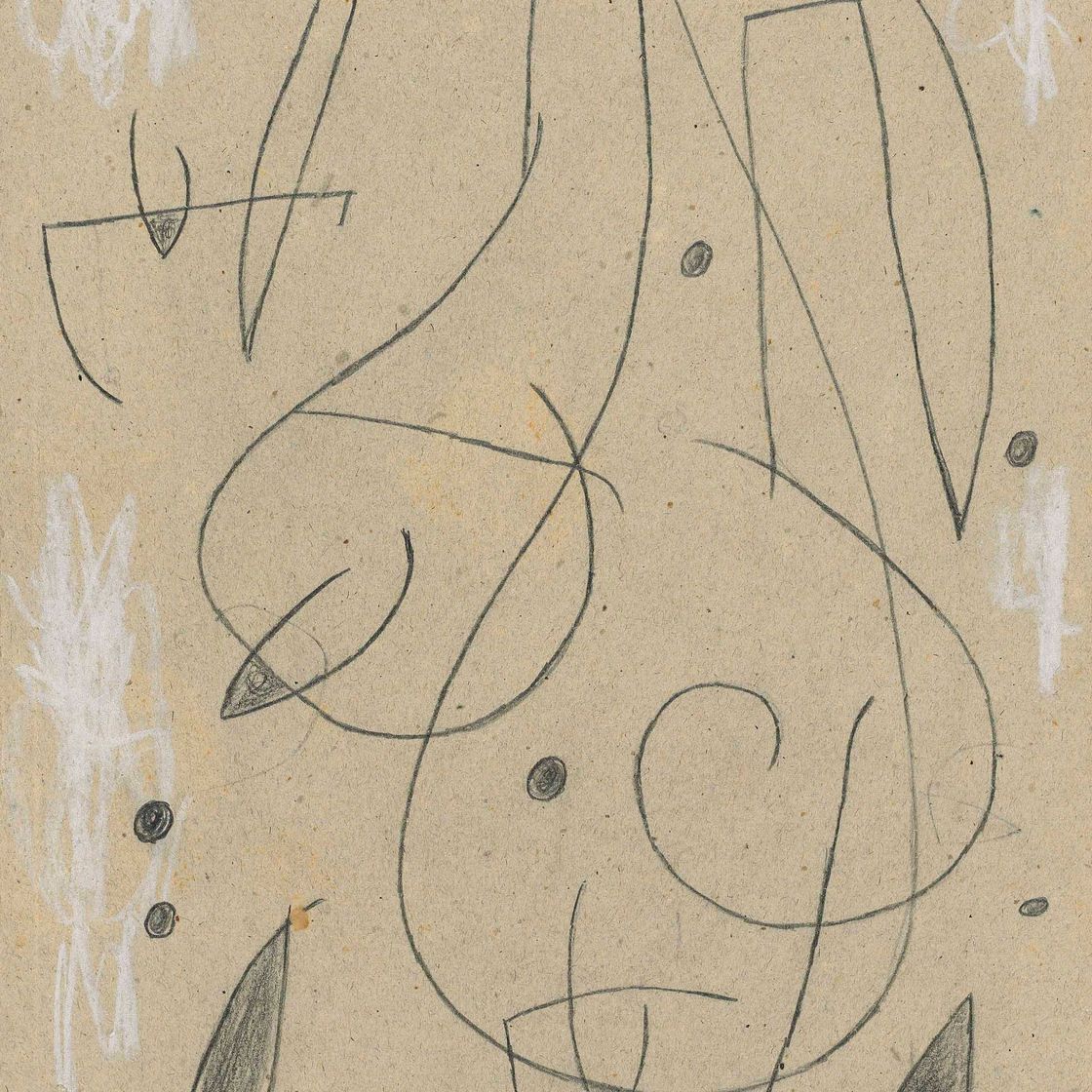 Joan Miró — Женщина, изюминка, этуаль, созвездие