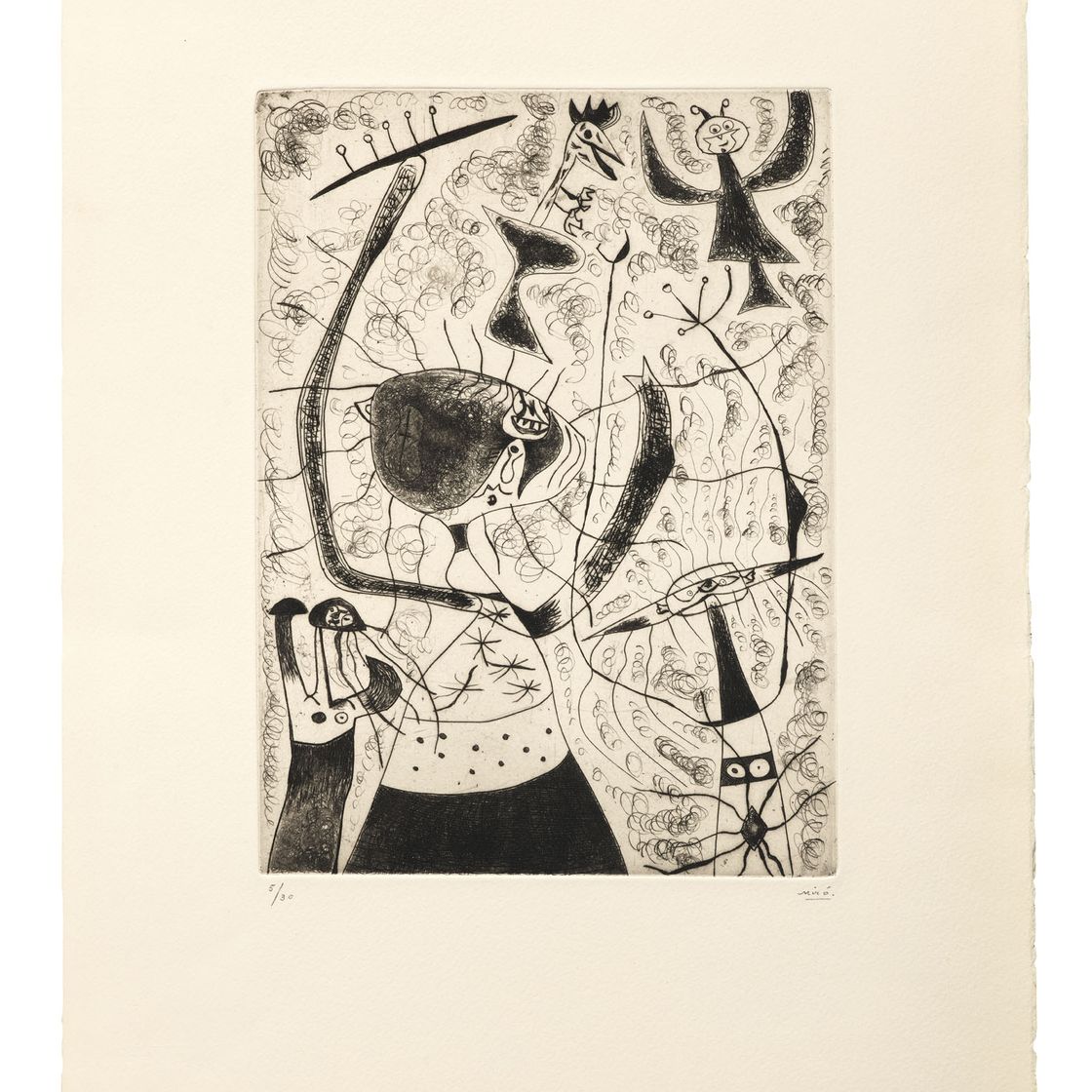 Joan Miró — Трое друзей