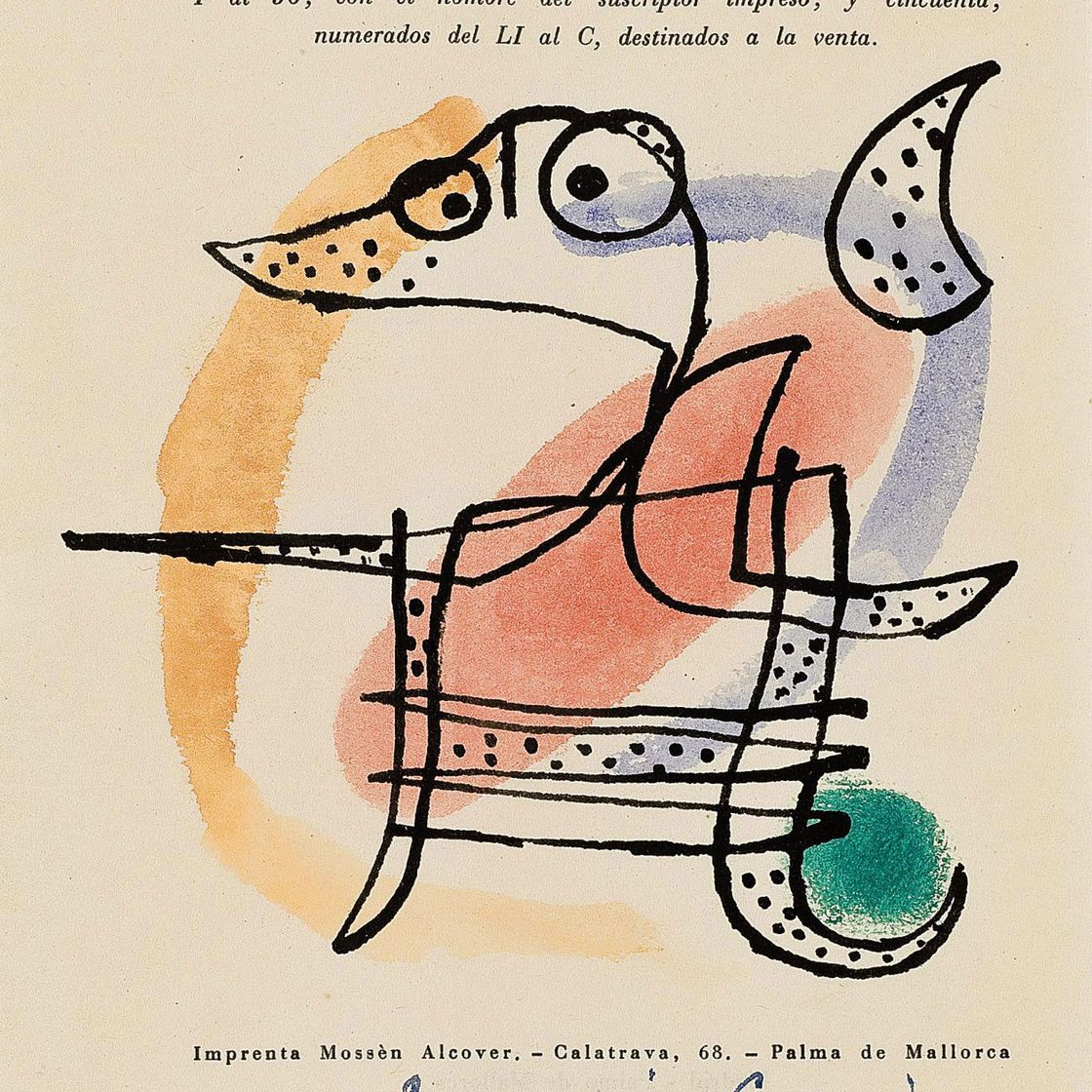 Joan Miró — Десертное посвящение