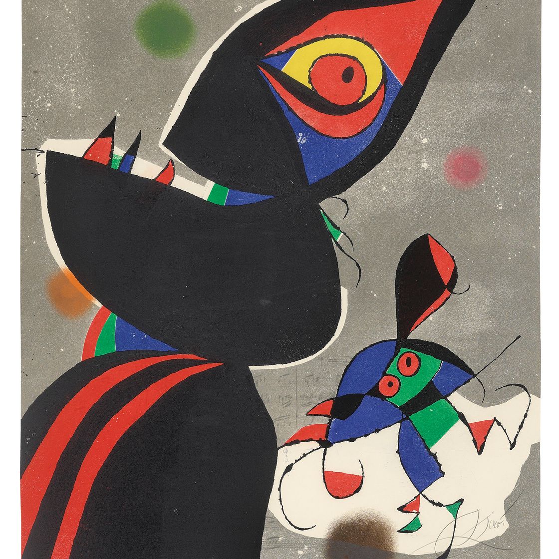 Joan Miró — Гауди XVII, изображение 2