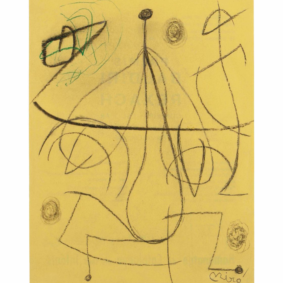 Joan Miró — Женщина, уазо